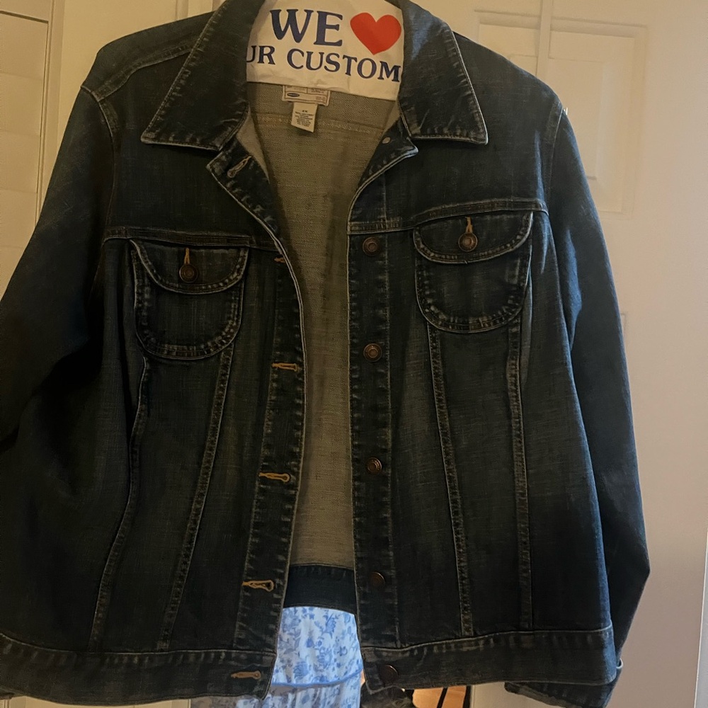 Dark Blue Denim Jacket